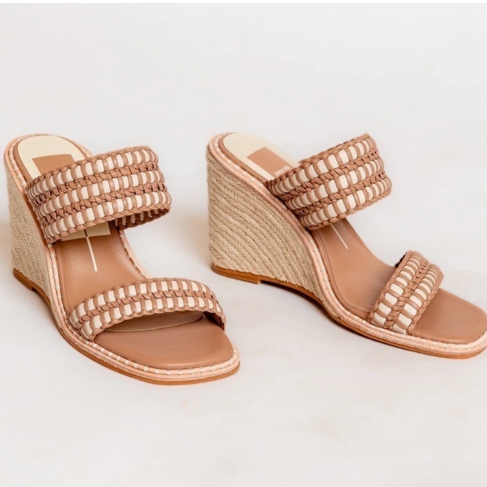 Dolce Vita Tan Wedge Sandals